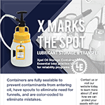 X Marks Spot Oil Storage Containers
